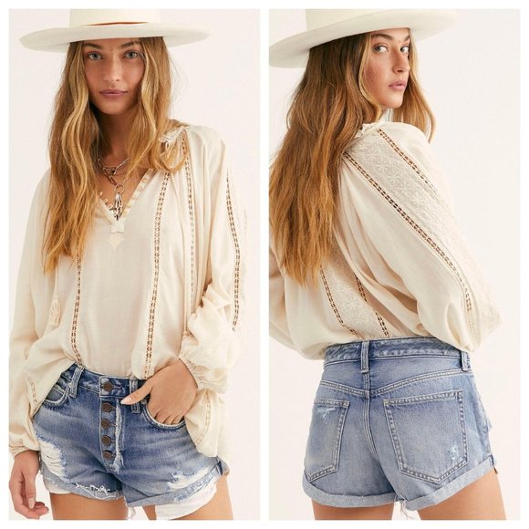 Free People Pants - (Sold) Free People Romeo Rolled Cut Off Shorts